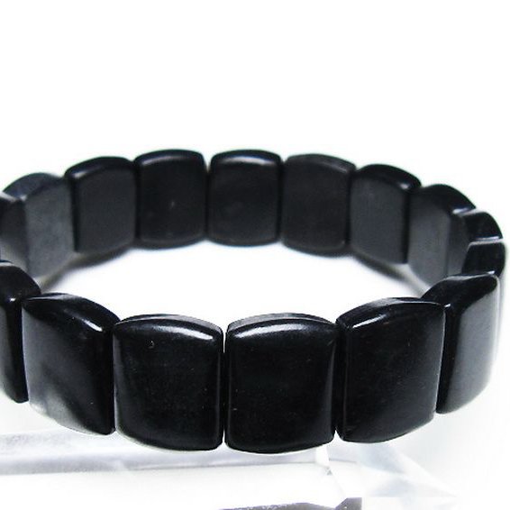 シュンガイト バングル [T147-3552]