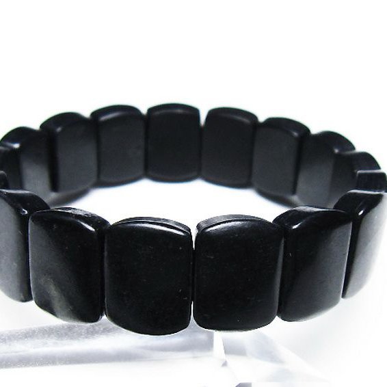 シュンガイト バングル [T147-3569]