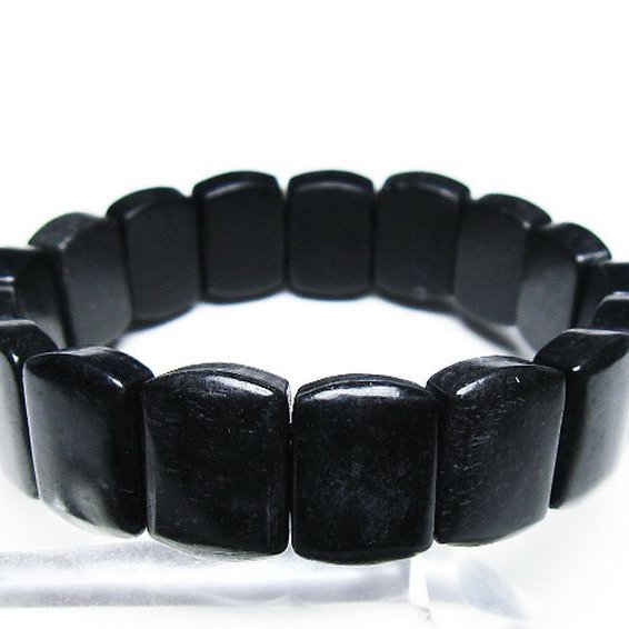 シュンガイト バングル [T147-3577]