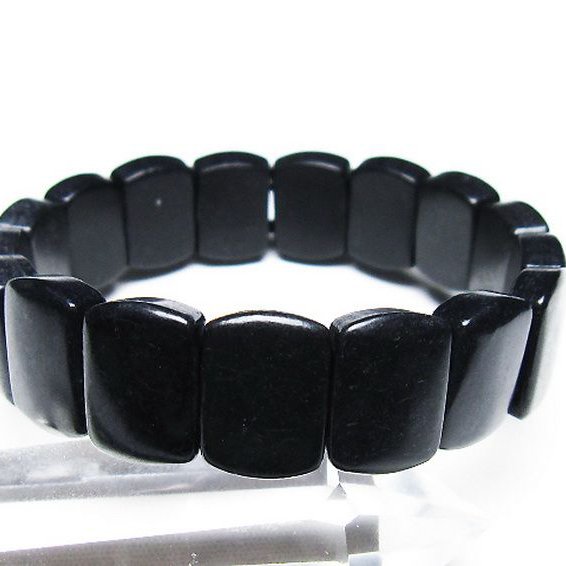 シュンガイト バングル [T147-3583]