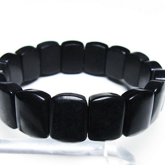 シュンガイト バングル [t147-3710]