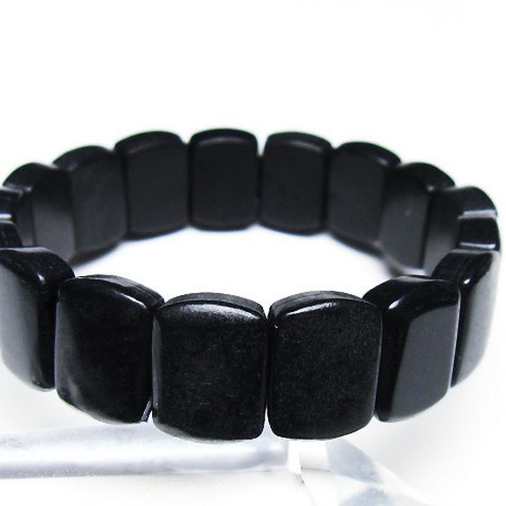 シュンガイト バングル [t147-3745]