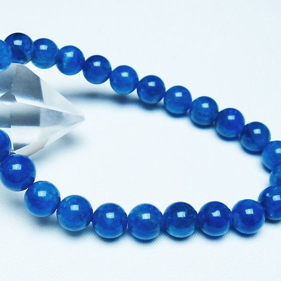 タリカム様　アメジストクラスタードーム　アパタイトブレスレット アパタイト ブレスレット 8mm [t149-7501]