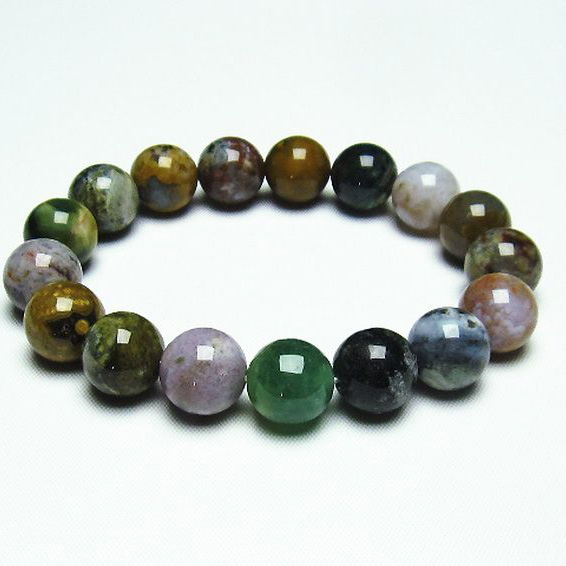 オーシャンジャスパー ブレスレット 12mm [T153-2422]