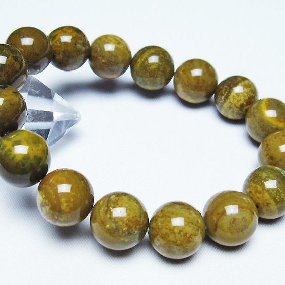 オーシャンジャスパー ブレスレット 13mm [t153-2840]