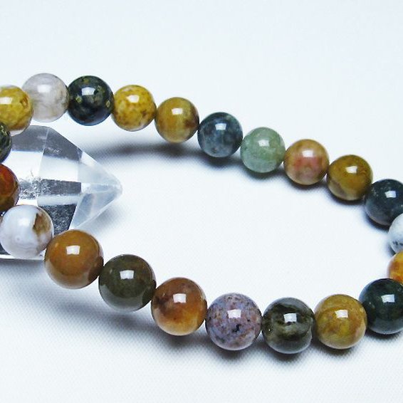 オーシャンジャスパー ブレスレット 9mm [t153-2993]