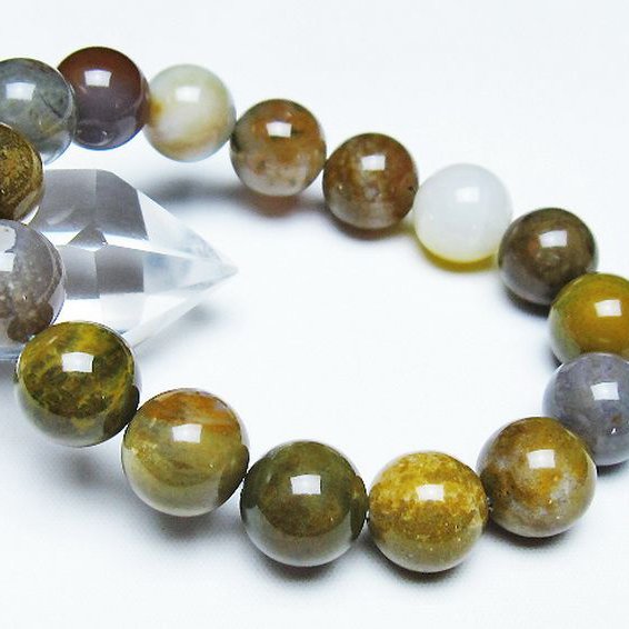 オーシャンジャスパー ブレスレット 13mm [t153-3344]