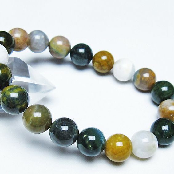 オーシャンジャスパー ブレスレット 12mm [t153-3359]