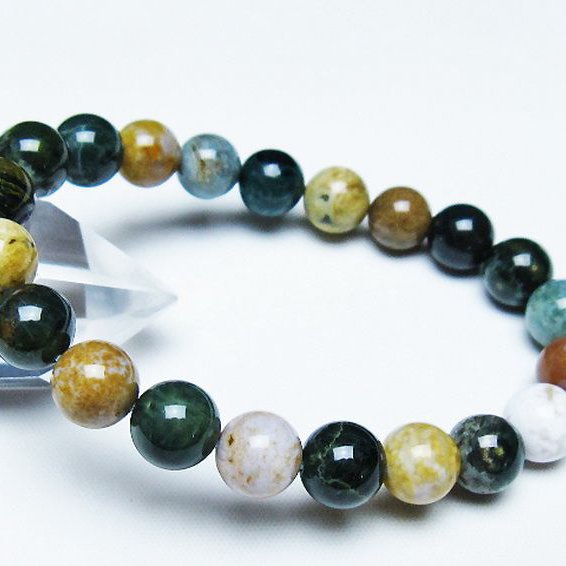 オーシャンジャスパー ブレスレット 9mm [T153-3377]