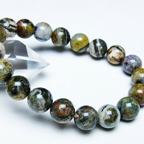 オーシャンジャスパー ブレスレット 11mm [T153-3441]