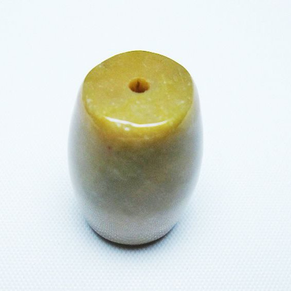 フォッシルコーラル 天珠 化石珊瑚[T155-2268]