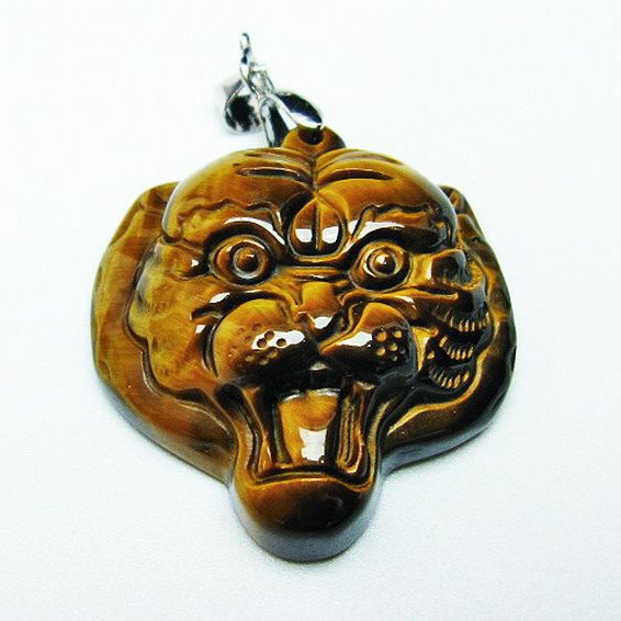 タイガーアイトラ ペンダント [T157-2725]