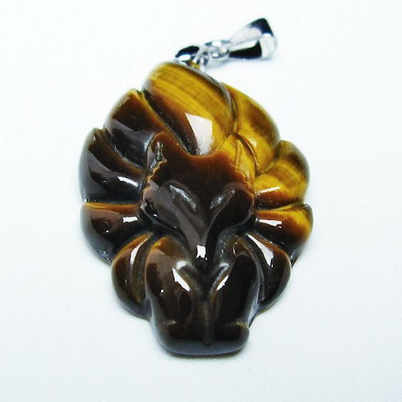 タイガーアイ ペンダント [t157-2914]