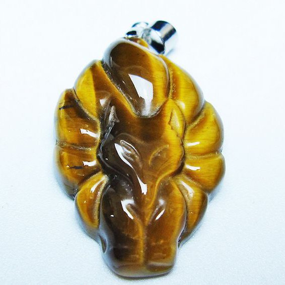 タイガーアイ ペンダント [T157-2965]