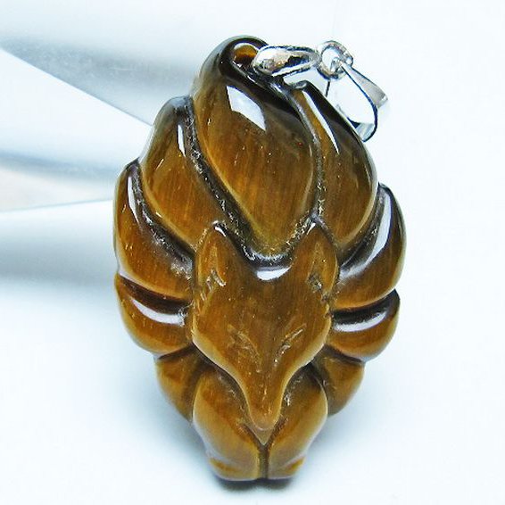 タイガーアイ ペンダント [t157-3017]