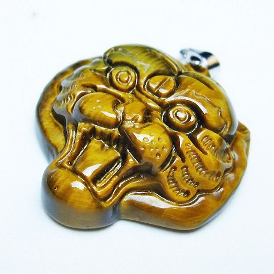 タイガーアイトラ ペンダント [T157-3067]