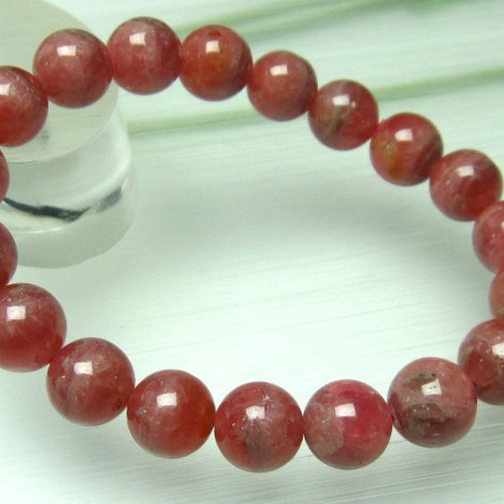 インカローズ ロードクロサイト ブレスレット 10mm [t16-10434]