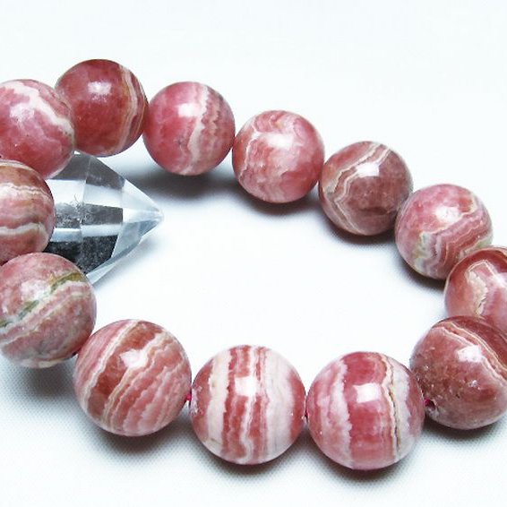 インカローズ ロードクロサイト ブレスレット 18mm [t16-14519]