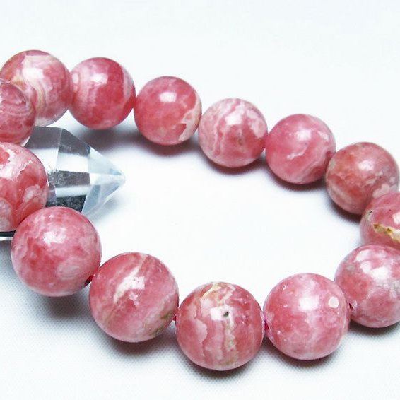 インカローズ ロードクロサイト ブレスレット 16mm [T16-14584]