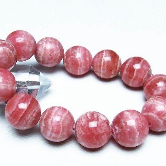 インカローズ ロードクロサイト ブレスレット 19mm [T16-14597]