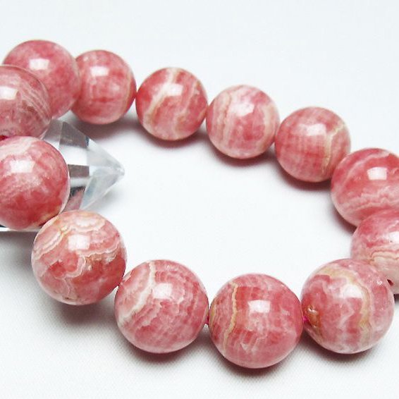 インカローズ ロードクロサイト ブレスレット 18mm [T16-15019]