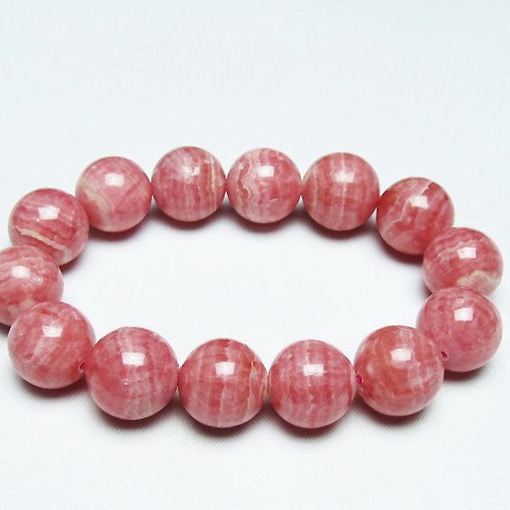 インカローズ ロードクロサイト ブレスレット 15mm [T16-15047]