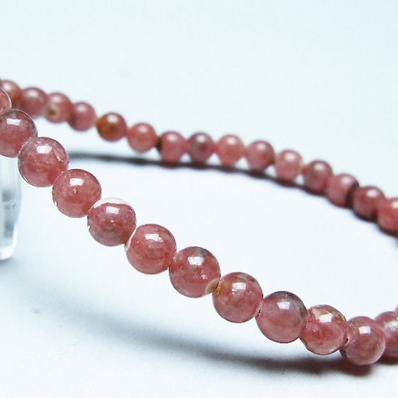 インカローズ ロードクロサイト ブレスレット 5mm [T16-15374]