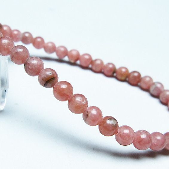 インカローズ ロードクロサイト ブレスレット 5mm [T16-15387]