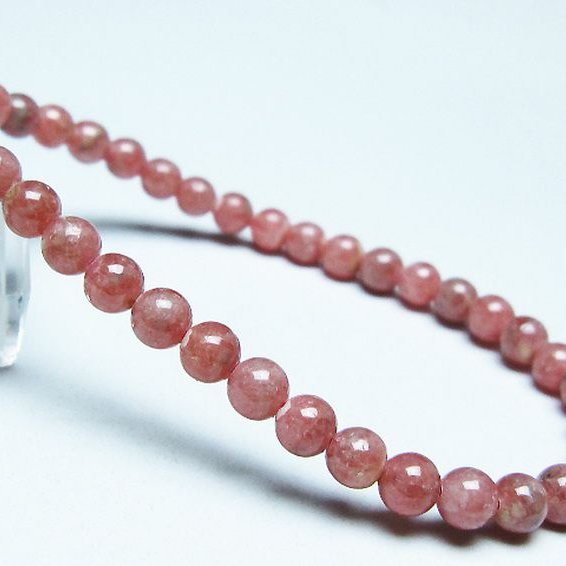 インカローズ ロードクロサイト ブレスレット 5mm [T16-15463]