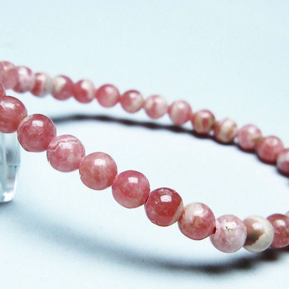 インカローズ ロードクロサイト ブレスレット 6mm [T16-15614]