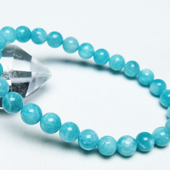 アマゾナイト ブレスレット 7mm [T161-11589]