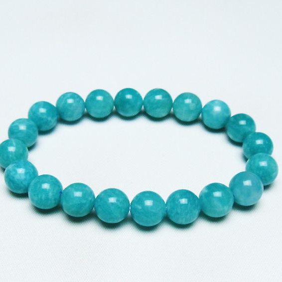 アマゾナイト ブレスレット 10mm [T161-11635]