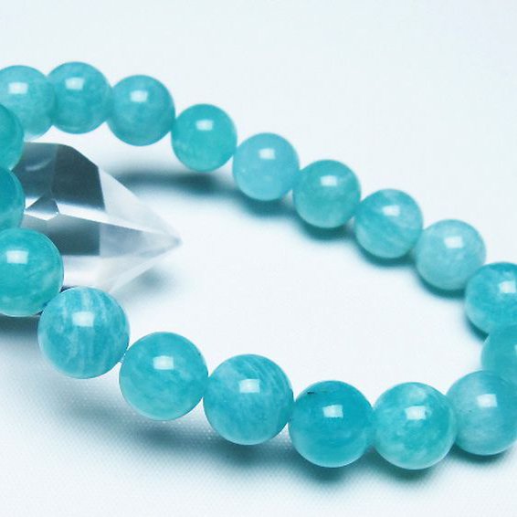 アマゾナイト ブレスレット 10mm [T161-11958]
