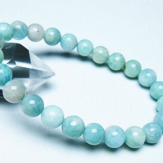 アマゾナイト ブレスレット 8mm [T161-11980]