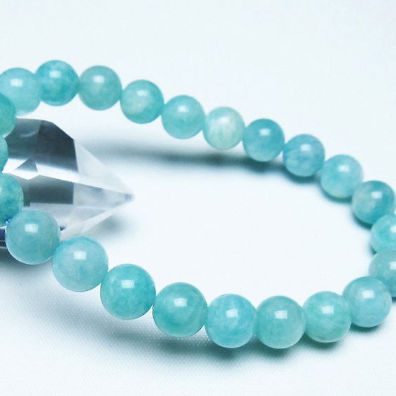 アマゾナイト ブレスレット 8mm [T161-12088]