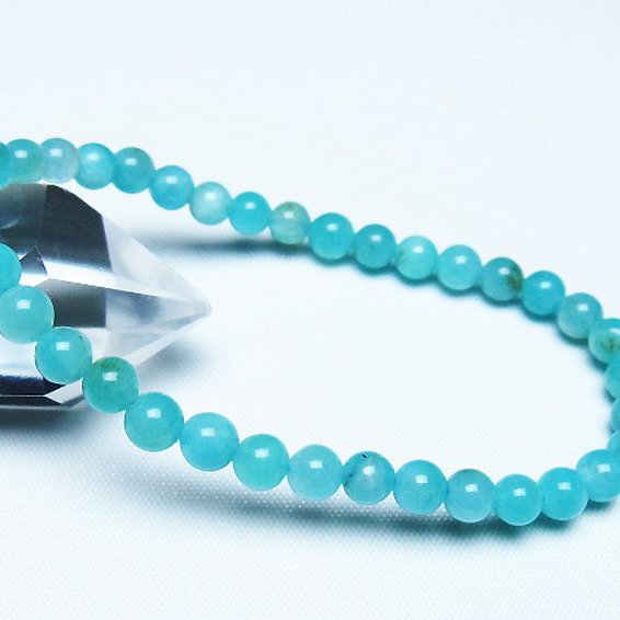 アマゾナイト ブレスレット 5mm [t161-12202]