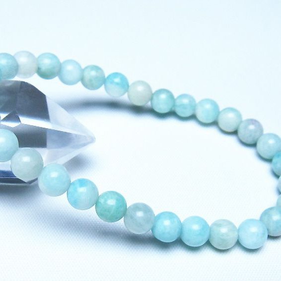 アマゾナイト ブレスレット 6mm [t161-12228]