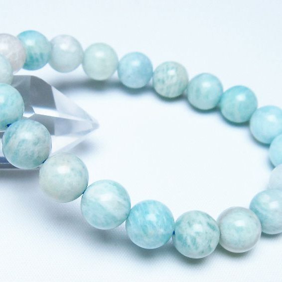 アマゾナイト ブレスレット 10mm [t161-12294]