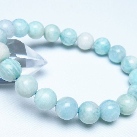 アマゾナイト ブレスレット 10mm [t161-12295]