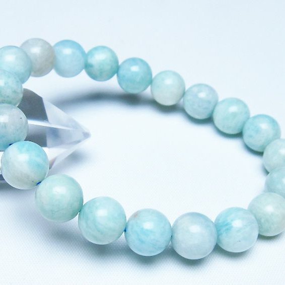 アマゾナイト ブレスレット 10mm [t161-12322]