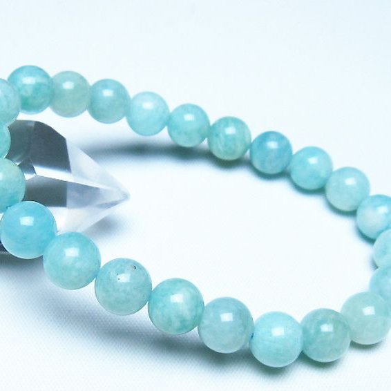 アマゾナイト ブレスレット 9mm [t161-12369]