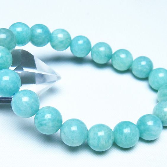 アマゾナイト ブレスレット 10mm [t161-12379]