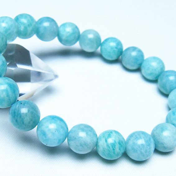アマゾナイト ブレスレット 10mm [t161-12390]