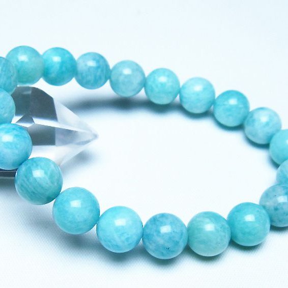 アマゾナイト ブレスレット 10mm [t161-12391]