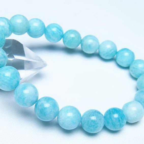 アマゾナイト ブレスレット 10mm [t161-12395]