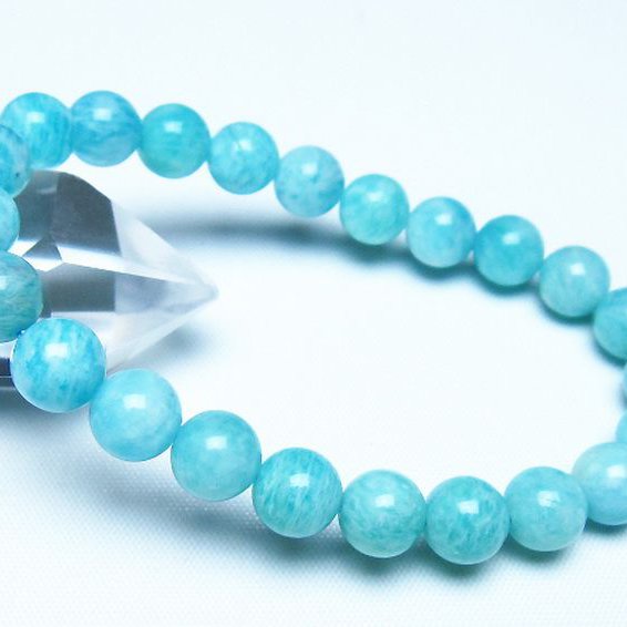 アマゾナイト ブレスレット 8mm [t161-12420]
