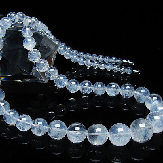 エンジェルラダークォーツ ネックレス 6mm [t162-556]