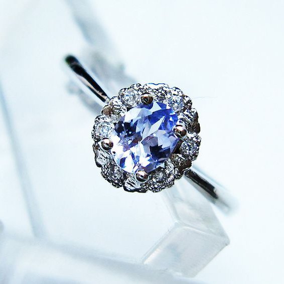 タンザナイト 指輪 (15号)[T165-1395]