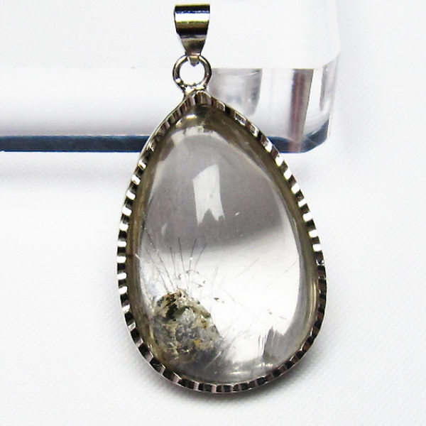 極太プラチナルチル ペンダント [T165-695]