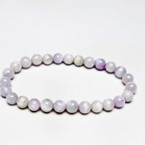 クンツァイト ブレスレット 7mm [T17-6750]